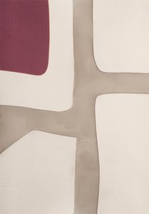 Serene abstrakte Geometrie von Alma