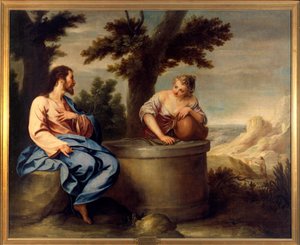 Christus und die Samariterin von Alonso Cano
