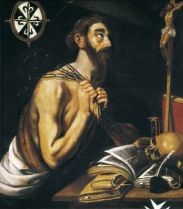 Der reuige Heilige Dominikus von Alonso Florin