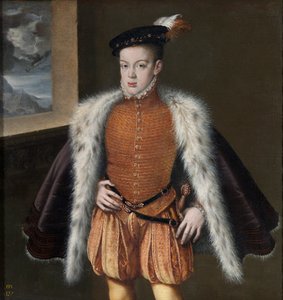 Karl von Österreich, Prinz von Asturien von Alonso Sánchez Coello