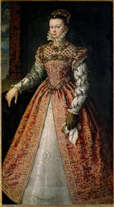Porträt von Elisabeth von Frankreich (oder Isabelle von Valois)