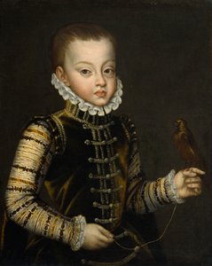 Porträt des Infanten Ferdinand von Spanien von Alonso Sánchez Coello