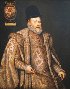 Porträt von Philipp II von Spanien von Alonso Sánchez Coello