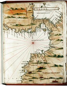 Karte von Mittelamerika und Peru