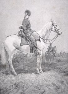 Henry Lee im Jahr 1780, Illustration aus Harper