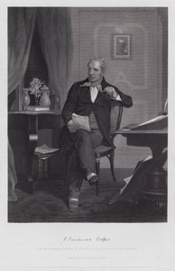 James Fenimore Cooper von Alonzo (after) Chappel