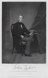 John Tyler (Gravur) von Alonzo (after) Chappel