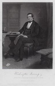 Washington Irving von Alonzo (after) Chappel