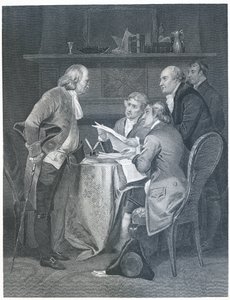 Entwurf der Unabhängigkeitserklärung 1776, 1859