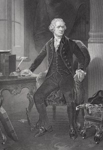 Porträt von Alexander Hamilton