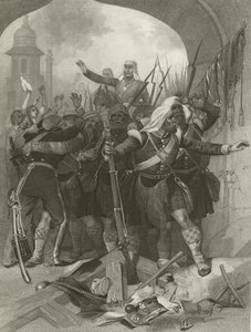 Befreiung von Lucknow durch Sir Henry Havelock, 1857 von Alonzo Chappel