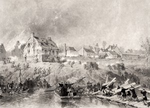 Der Angriff auf Fredericksburg, Virginia, aus 