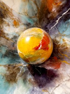 Bunter Kosmischer Orb