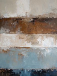 Erdiger blauer Horizont