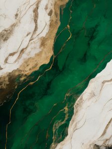 Smaragdgrüner Flussfluss
