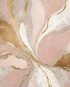 Vergoldeter Blush-Fluss
