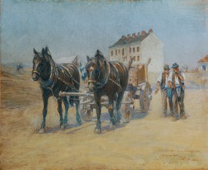 In der Hernalser Sandstätte von Alphons Leopold Mielich