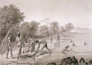Traditionelle Fischereimethoden der Eingeborenen der Marianeninseln, aus 