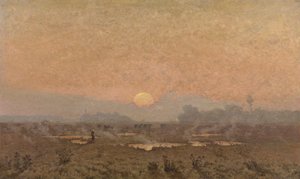 Sonnenaufgang in den Kempen von Alphonse Asselbergs
