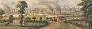 Leeds von Rope Hill, ca. 1840