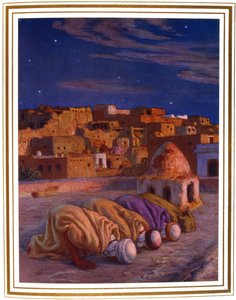 La prosternation La priere Gebet der Niederwerfung, 1918