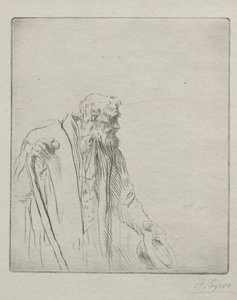 Ein Bettler von Alphonse Legros