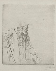 Ein Bettler von Alphonse Legros