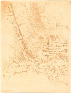 Adresse von R. Gueraut von Alphonse Legros