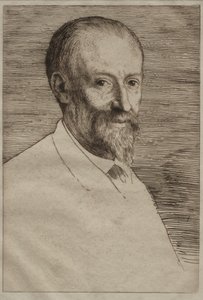 Auguste Poulet-Malassis von Alphonse Legros