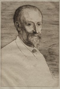 Auguste Poulet-Malassis von Alphonse Legros