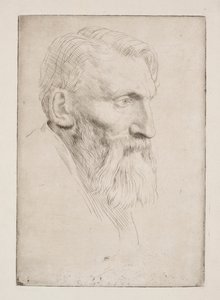 Auguste Rodin von Alphonse Legros