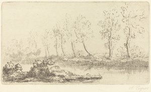 Ufer des Adour Bord de l