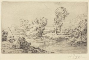Ufer der Marne von Alphonse Legros