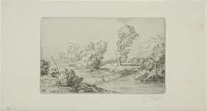 Ufer der Marne von Alphonse Legros
