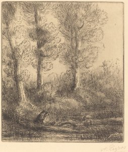 Ufer des Saint-Pre von Alphonse Legros