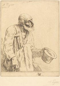 Bettler von Alphonse Legros