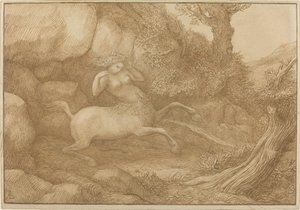 Zentaurenfrau von Alphonse Legros