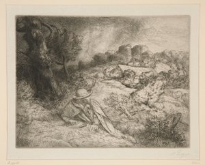 Schloss der Geister von Alphonse Legros