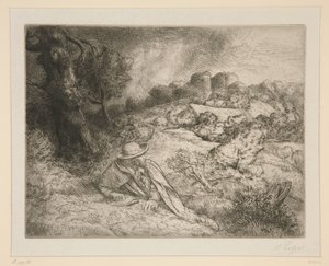 Schloss der Geister von Alphonse Legros