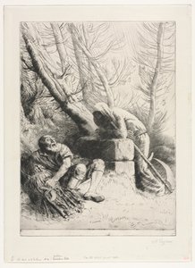 Der Tod und der Holzfäller