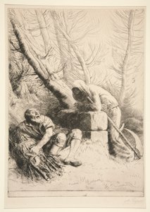 Der Tod und der Holzfäller