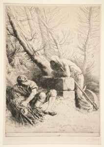 Der Tod und der Holzfäller