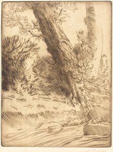 Am Rande eines Baches (Bord de ruisseau) von Alphonse Legros