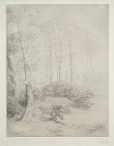 Am Rande des Wassers von Alphonse Legros