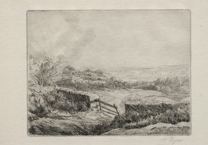 Eingang zum Feld von Alphonse Legros