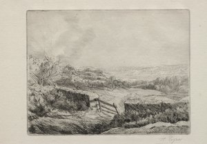 Eingang zum Feld von Alphonse Legros