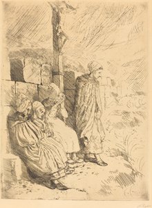 Fischerfrauen von Alphonse Legros