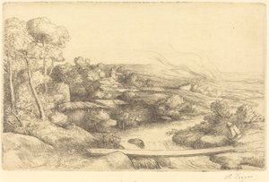 Fußgängerbrücke von Alphonse Legros