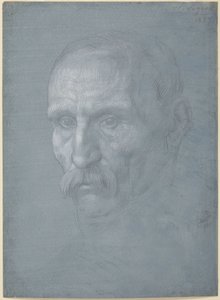 Kopf eines Mannes von Alphonse Legros