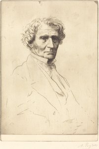 Hector Berlioz von Alphonse Legros